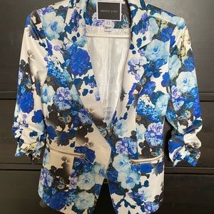 Floral print blazer -Ladies XS